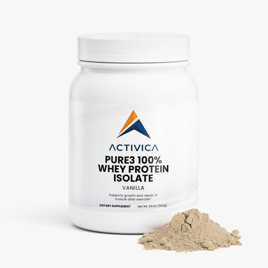 Pure3 100% Whey Protein Isolate (Vanilla)