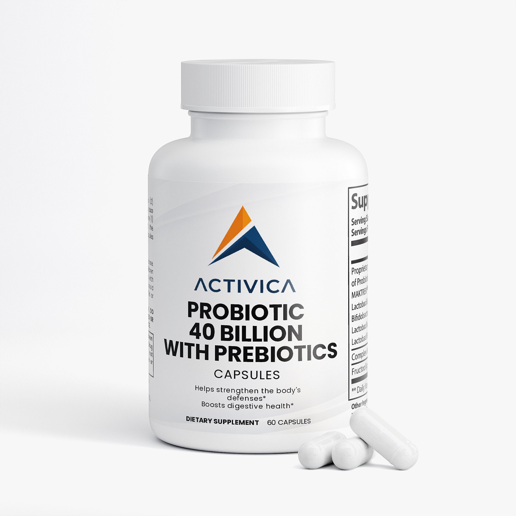 Probiotic 40 Billion with Prebiotics