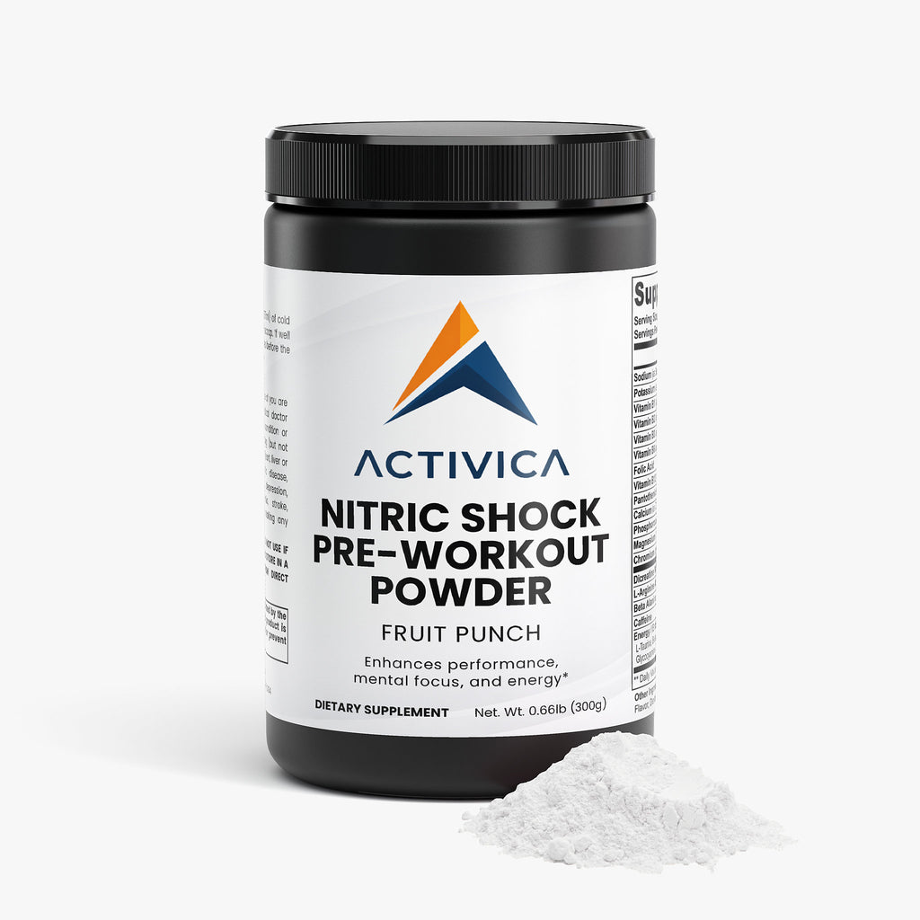 Nitric Shock Pre-Workout Powder (Fruit Punch)