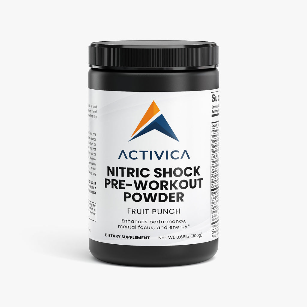 Nitric Shock Pre-Workout Powder (Fruit Punch)